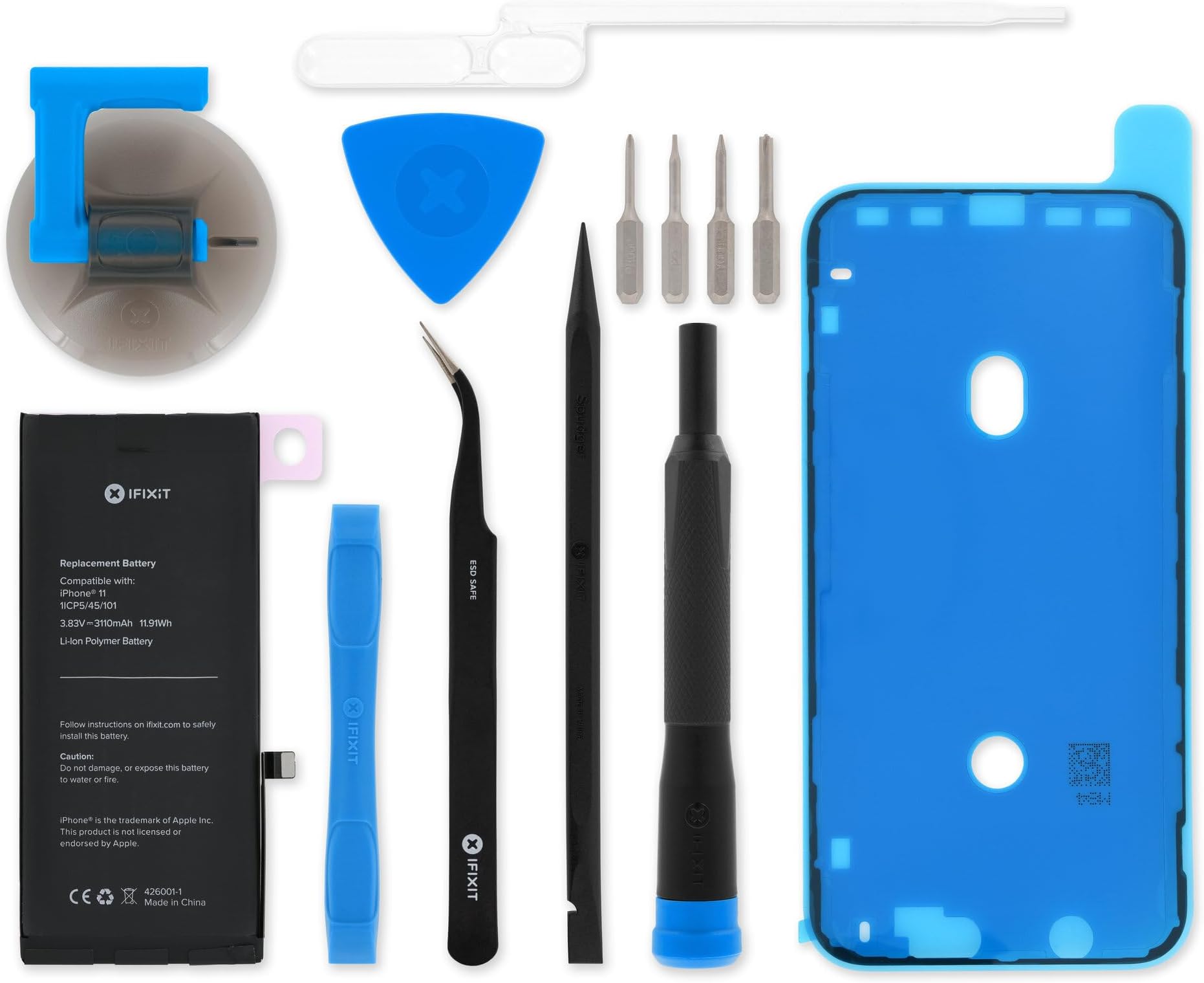 iFixit Battery Compatible with iPhone 11 - Repair Kit