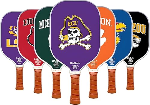 Miniatura 15 de Raqueta de pickleball colegial oficialmente licenciada - Raqueta aprobada por la Asociación de Pickleball de EE. UU. - Núcleo de nido de abeja