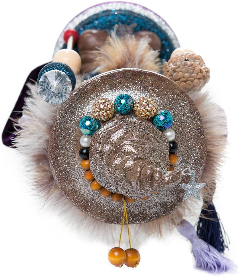 Kurt Adler Hollywood Wizard Nutcracker with Owl, 15" - Image 6