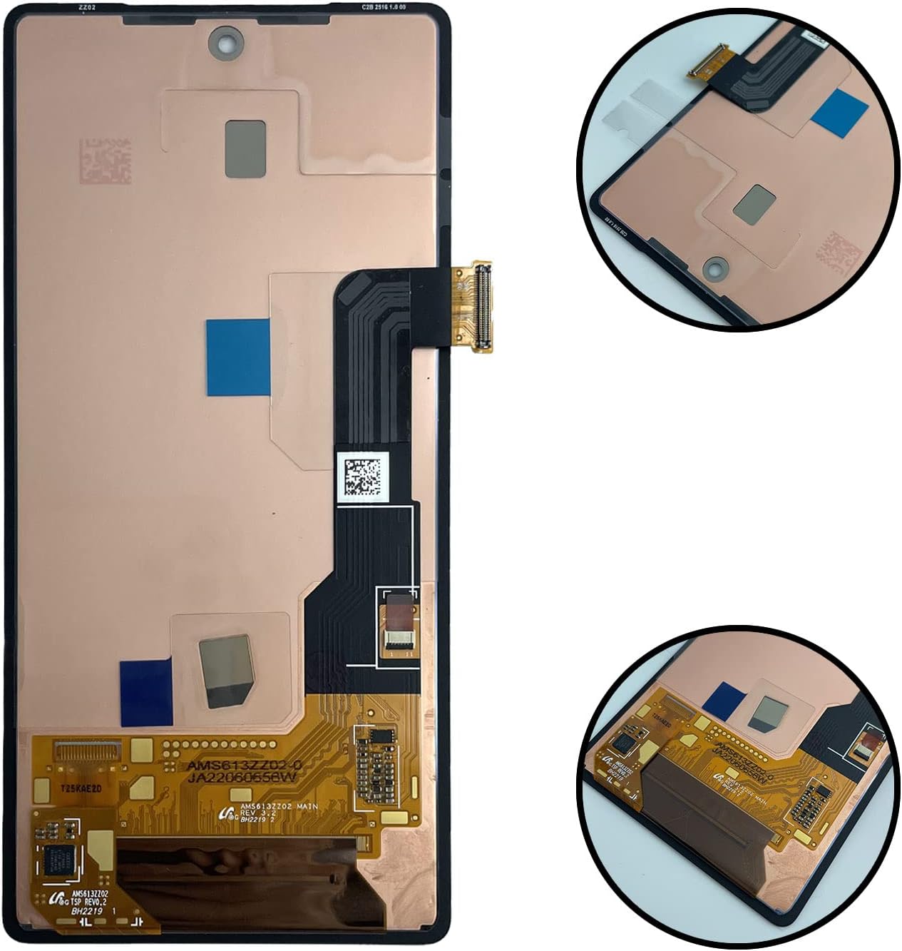 LCD Screen Touch Display Digitizer Assembly Replacement for Google Pixel 7A GWKK3 GHL1X G0DZQ G82U8 6.1”