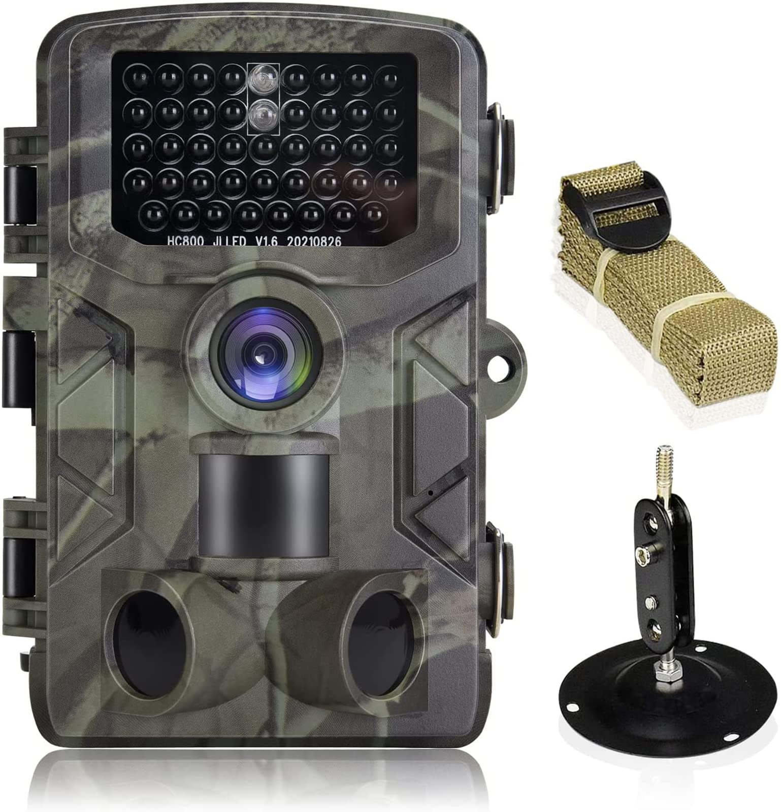 Wildcam 20mp 1080p HD video game hunting camera with night vision-motion-activated waterproof IP66 for wildlife watching, 940nm infrared night vision 2.0"LCD