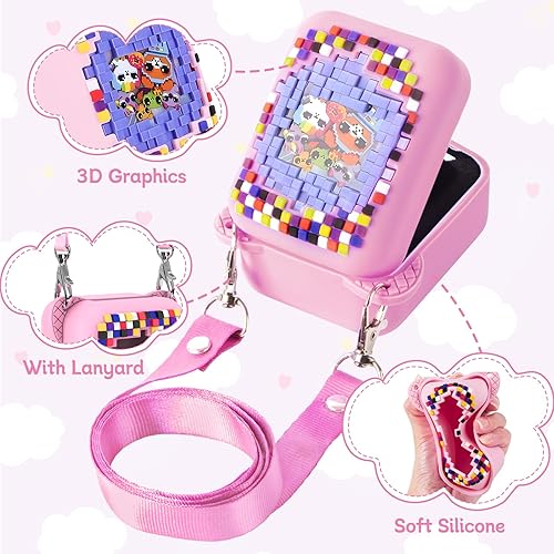 Miniatura 4 de Qoosea Funda para Bitzee Interactive Toy Digital Pet and Case Funda protectora de silicona para Bitzee Interactive Electronic Pet and Case