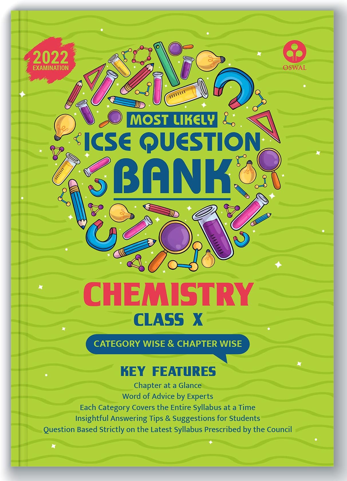 Most Likely Question Bank - Chemistry: ICSE Class 10 for 2022 Examination