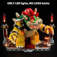 Vista 9 de Vaodest LED Light for Lego 71395 Question Mark Model,Design and Configuration Compatible with Model 71395 (LED Light Only, Not Building Block Kit)