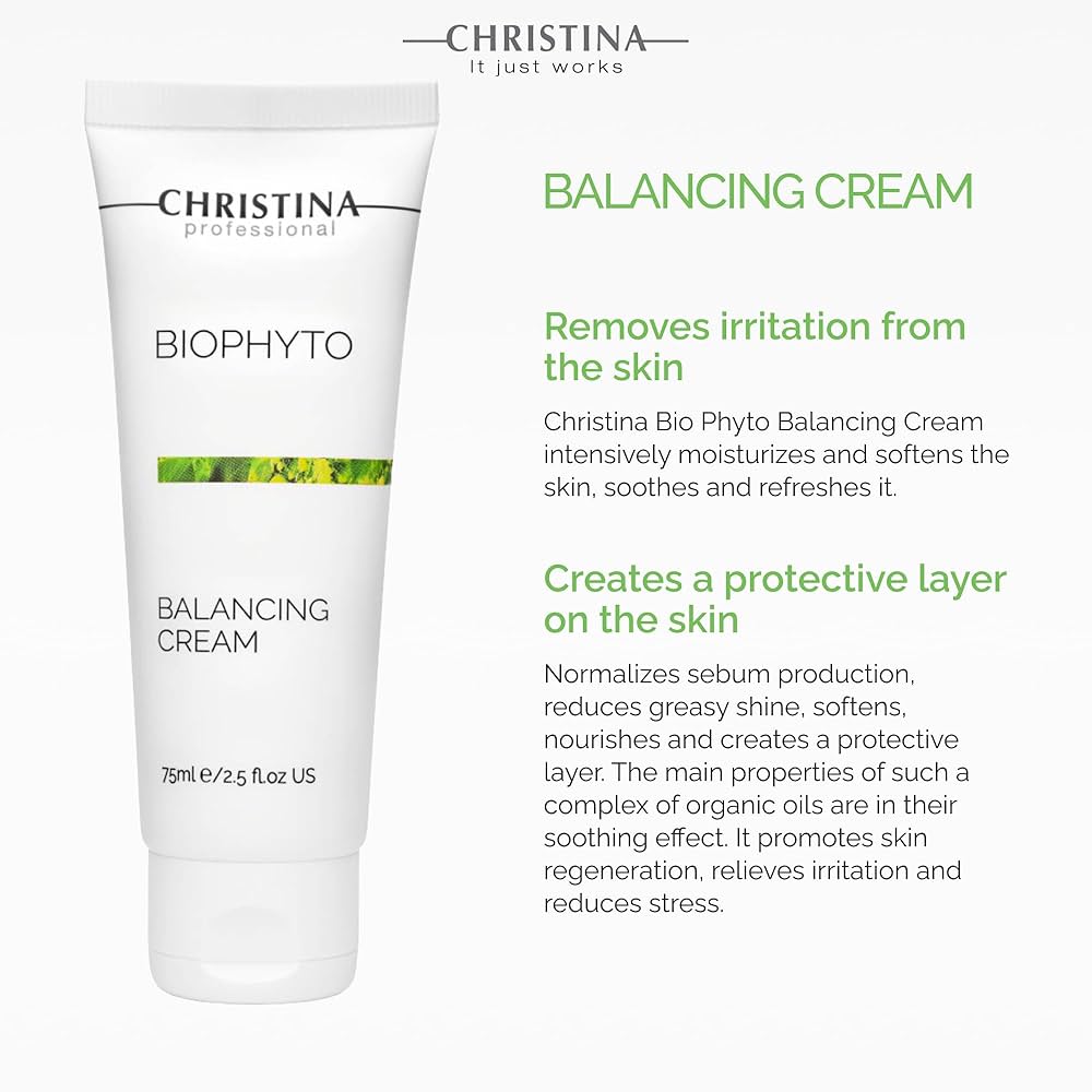 Amazon.com: Christina Biophyto Balancing Cream - 75ml Green