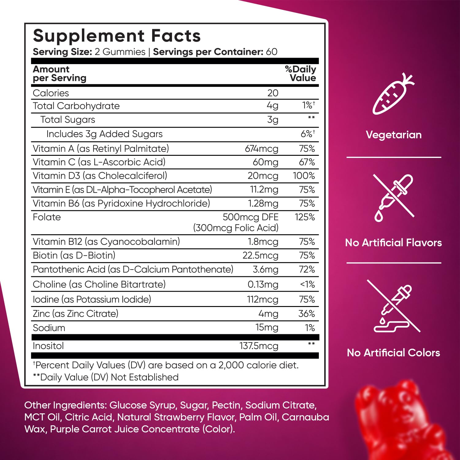 WeightWorld Multivitamin for Women & Men -14 Key Vitamins, Daily Well-Being — Amazon image 6
