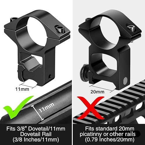 Vista 17 de CVLIFE 3-9x40 Optics R4 Retícula Crosshair Alcance con soportes de alcance Negro