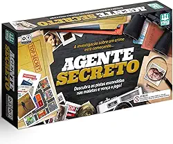 Nig Brinquedos Jogo de Tabuleiro Agente Secreto