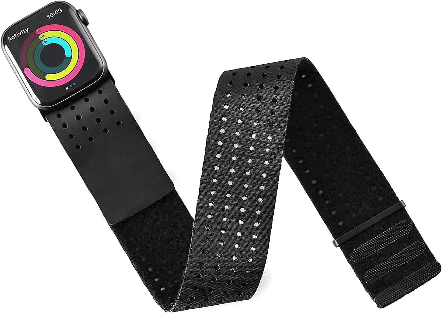Tefeca Compatible/Replacement Breathable Sport loop ArmBand/Ankle band for Apple Watch