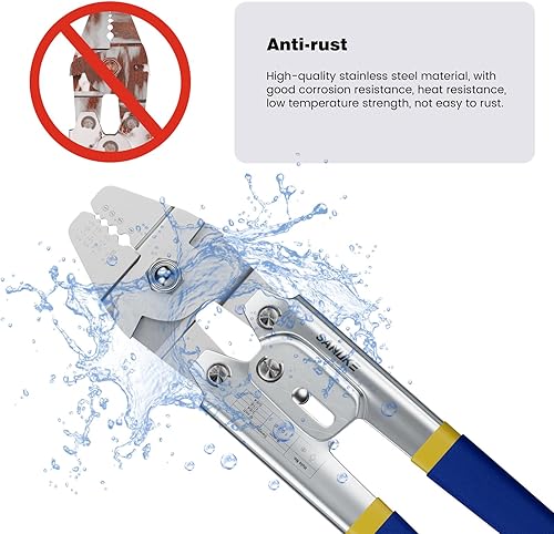 Miniatura 7 de Sanuke Kit de herramientas de prensado de cuerda de alambre, cable de acero inoxidable de 100 pies y 116 pulgadas, núcleo de hebra de 7 x 7, 100
