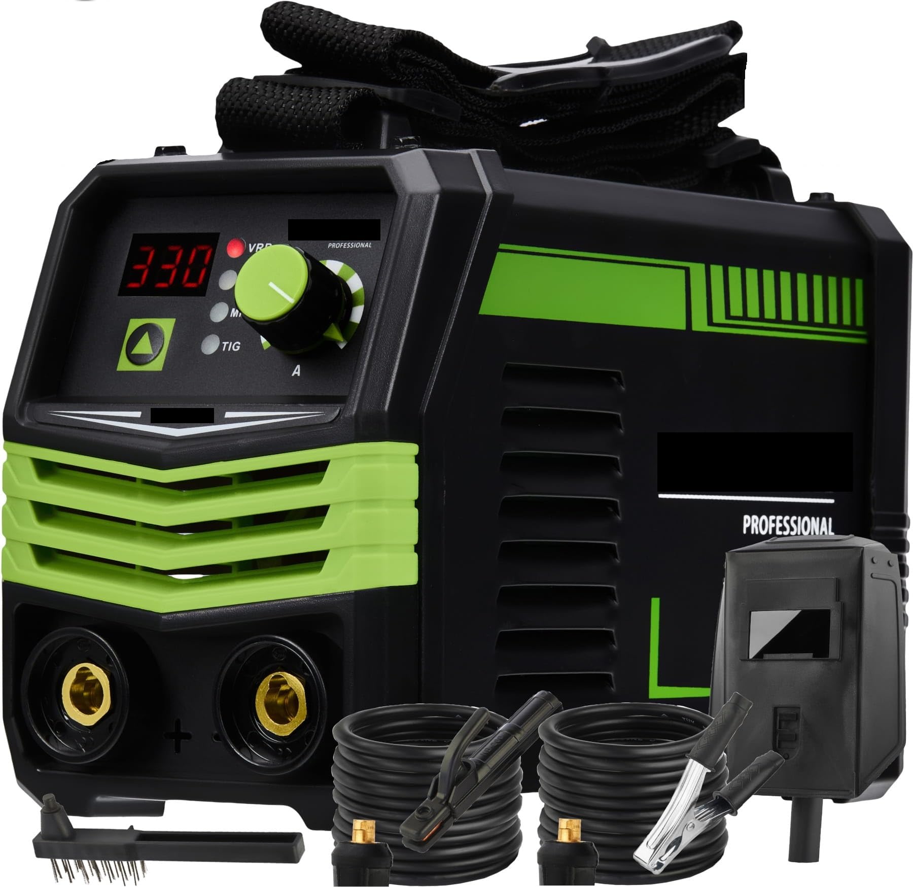 MINI SALDATRICE INVERTER 330A ULTRA COMPATTA MMA TIG LIFT VRD ELETTRODO