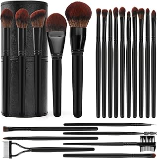 Glamberry Juego de 22 brochas de maquillaje p...