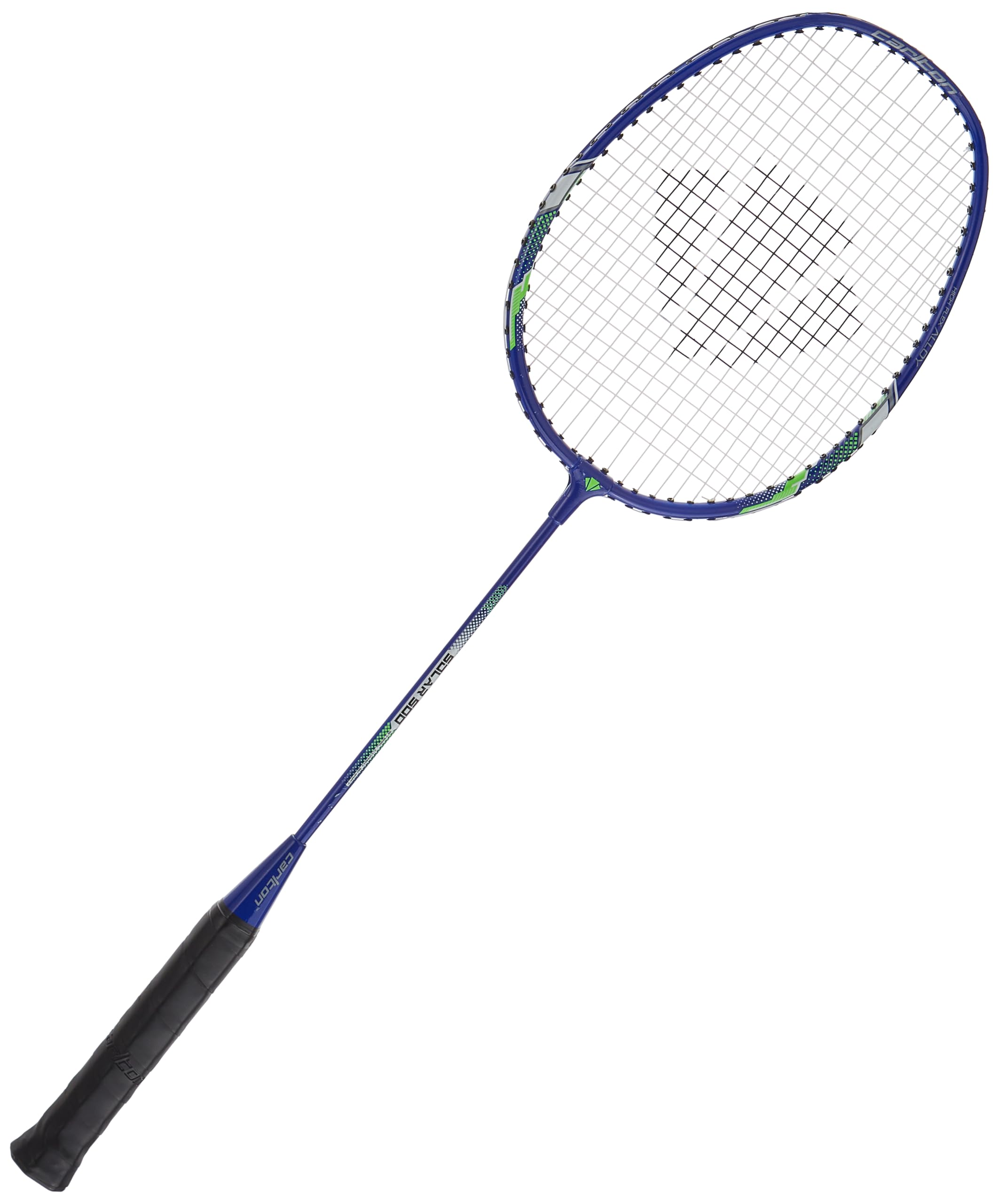 DUNLOP CARLTON BADMINTON RACKET - SOLAR 500 - NAVY,DL13004396H