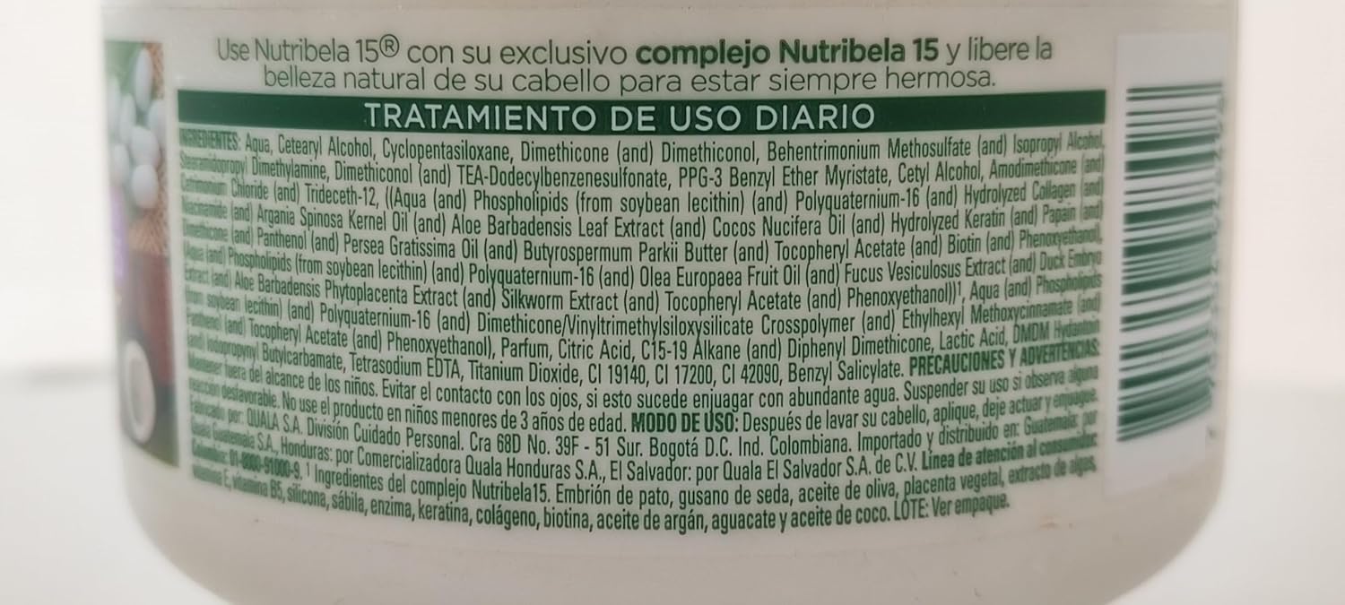 Tratamiento Capilar Enzimoterapia Control Frizz Nutribela15 Reconocidos Ingredientes | Frizz Control Enzymotherapy Hair Treatment 15 Ingredients Quala (Regular Size 10.01oz-300ml) 10.01 Ounce (Pack of 1)