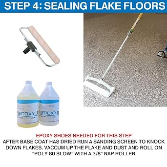 Concrete Floor Supply Epoxy Flake - 5 lbs Cabin Fever (B-127)