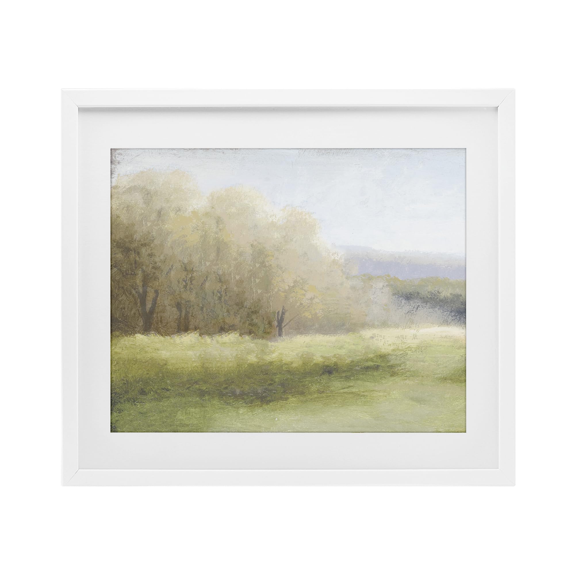 Stupell Industries Countryside Landscape Serenity 'Within A Familiar Place Landscape'| Framed Print Under Glass