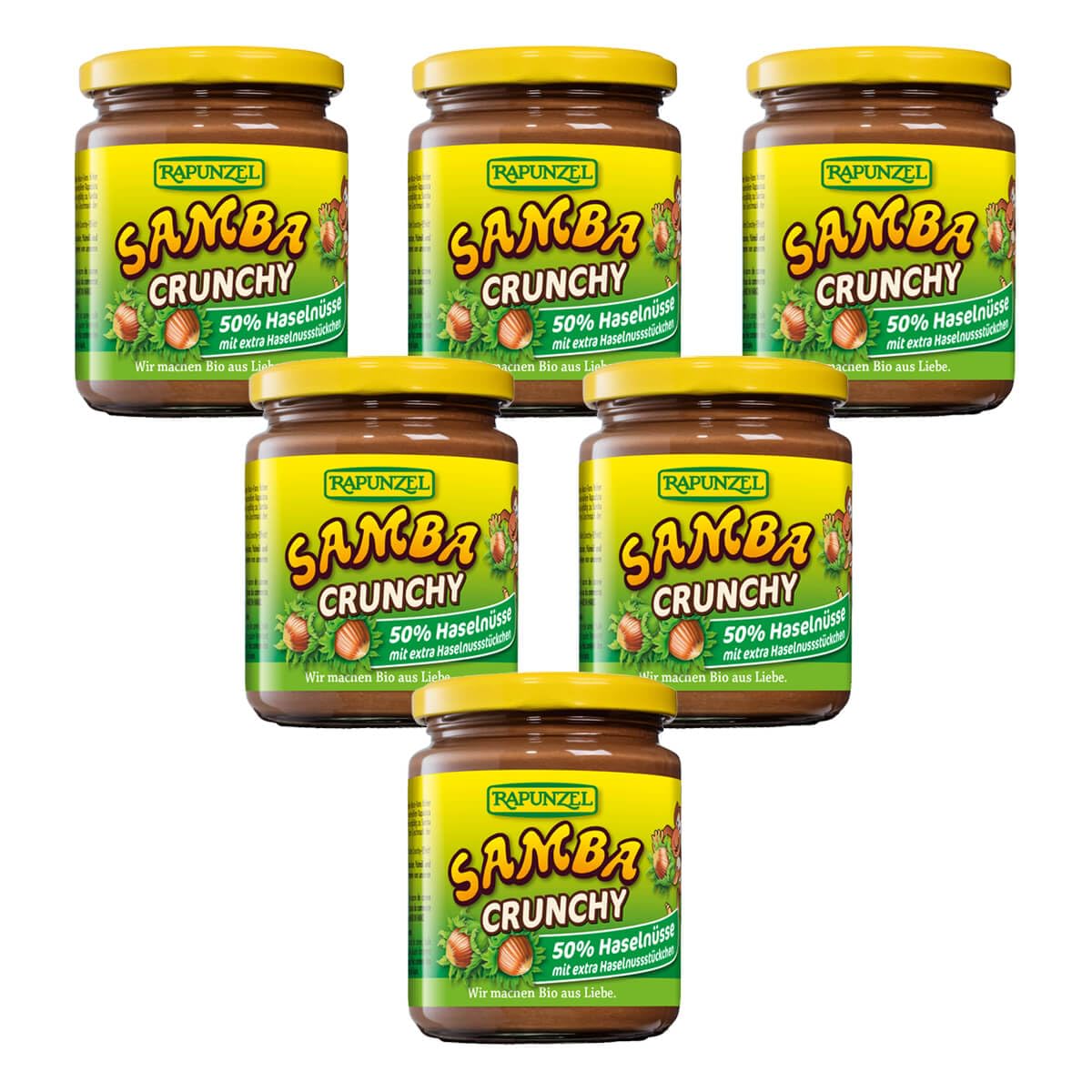 Rapunzel Bio Samba Crunchy (6 x 250 gr)