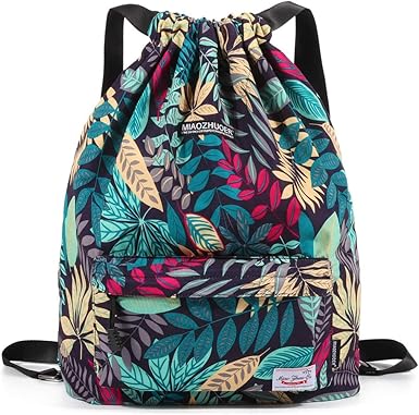 designer drawstring bag