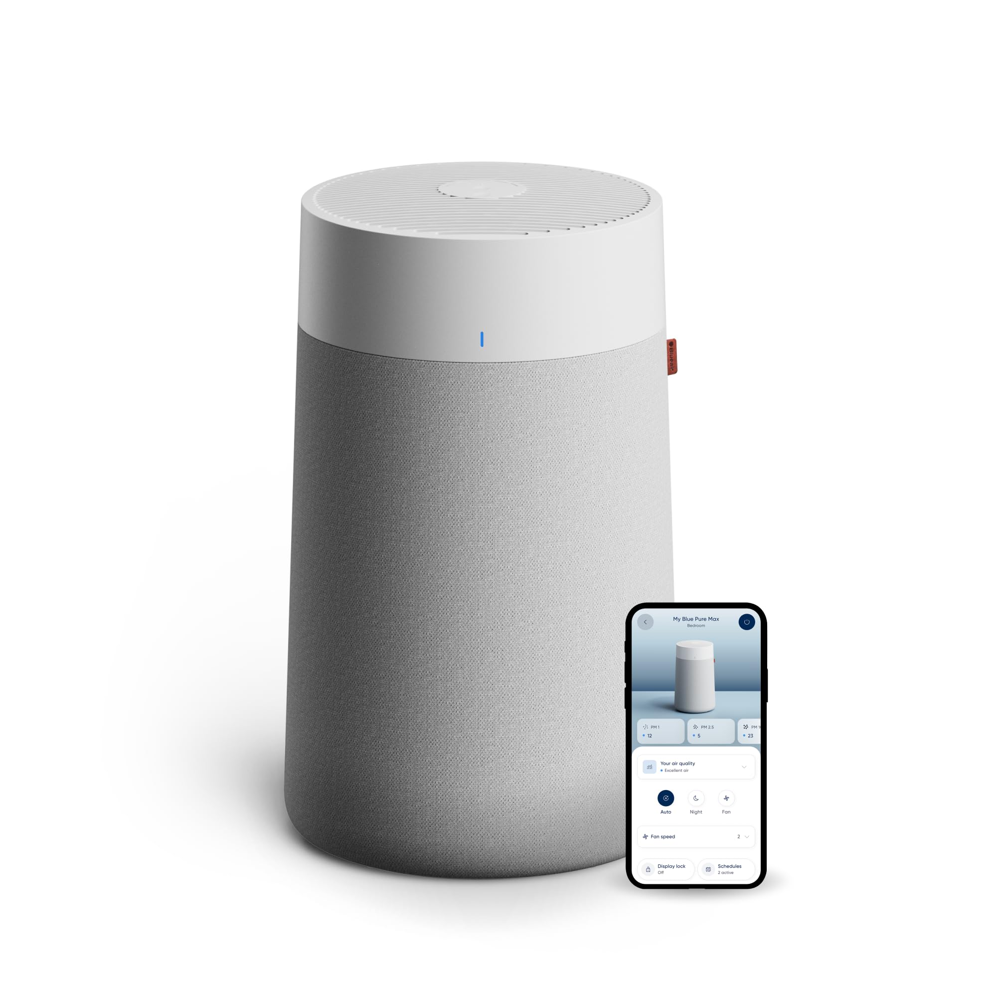 Purificateur d'air Blueair Blue Pure 3350i Max pour grands espaces