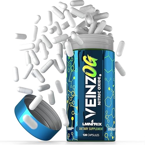 VEINZ Pastillas de refuerzo de óxido nítrico con ALA L-arginina y L-citrulina