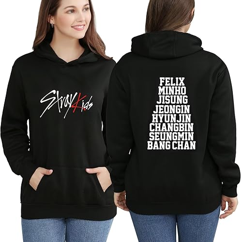 Miniatura 2 de Stray Kids Album Oddinary Merch - Sudadera con capucha Jisung Felix Minho Changbin, suéter unisex