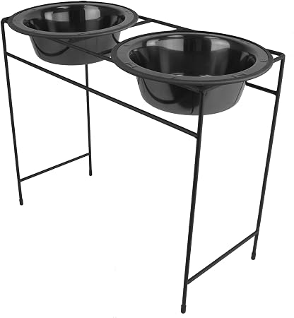 Platinum Pets Modern Double Diner Feeder