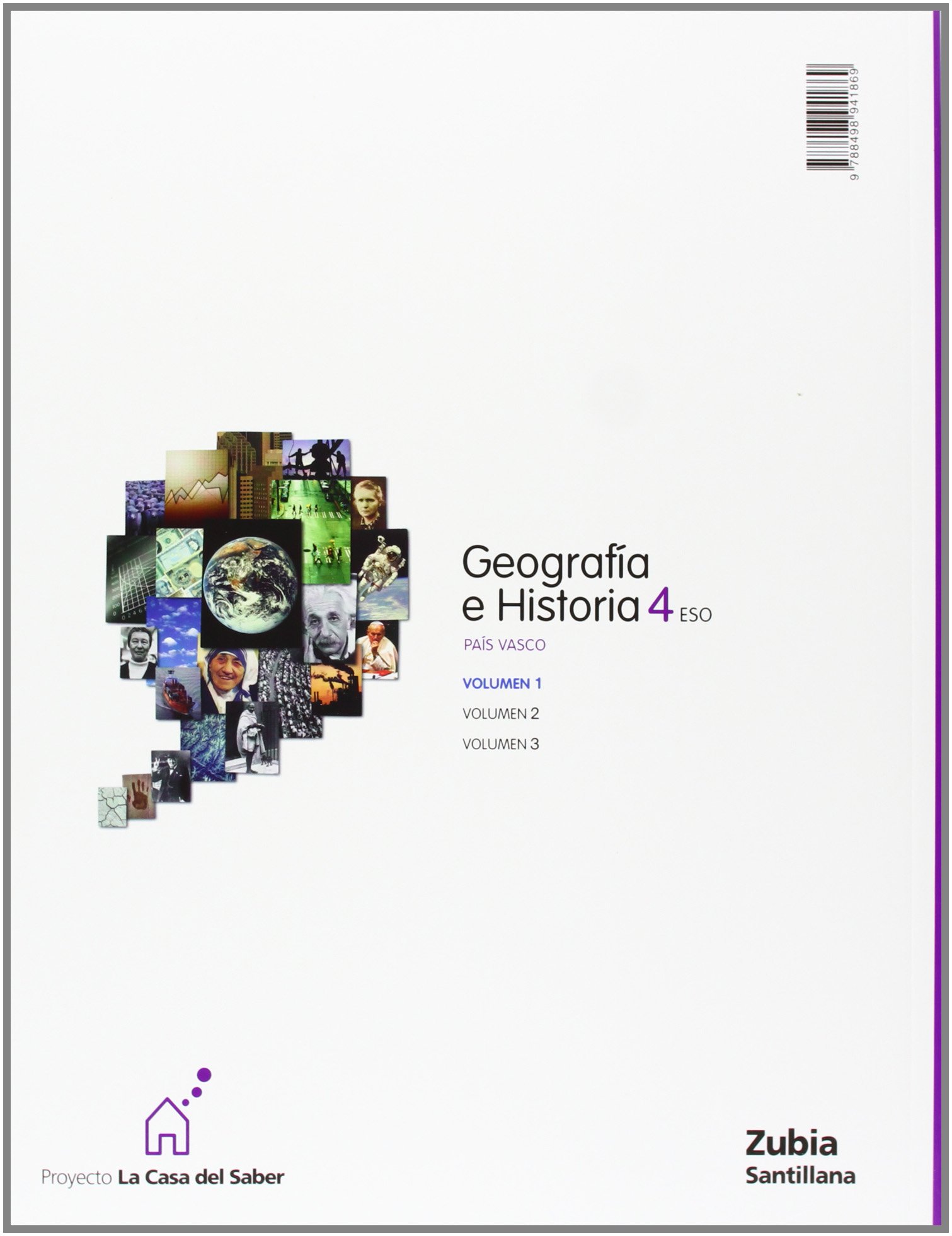 Geografía E Historia 4Secundaria Castellano Eusk - 9788498942750