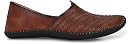Vellinto Sutra Cool Rjasthani Ethnic Juttis for Men ll Mojaris Tan gallery image
