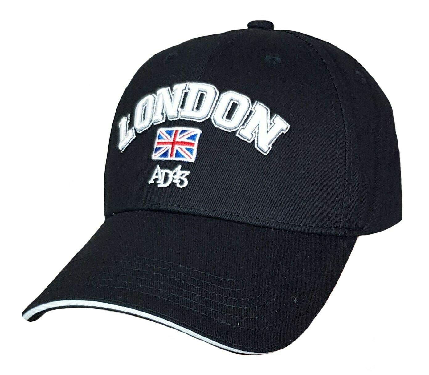 BrandcoFlorsol Brandco London England Baseball Cap Black