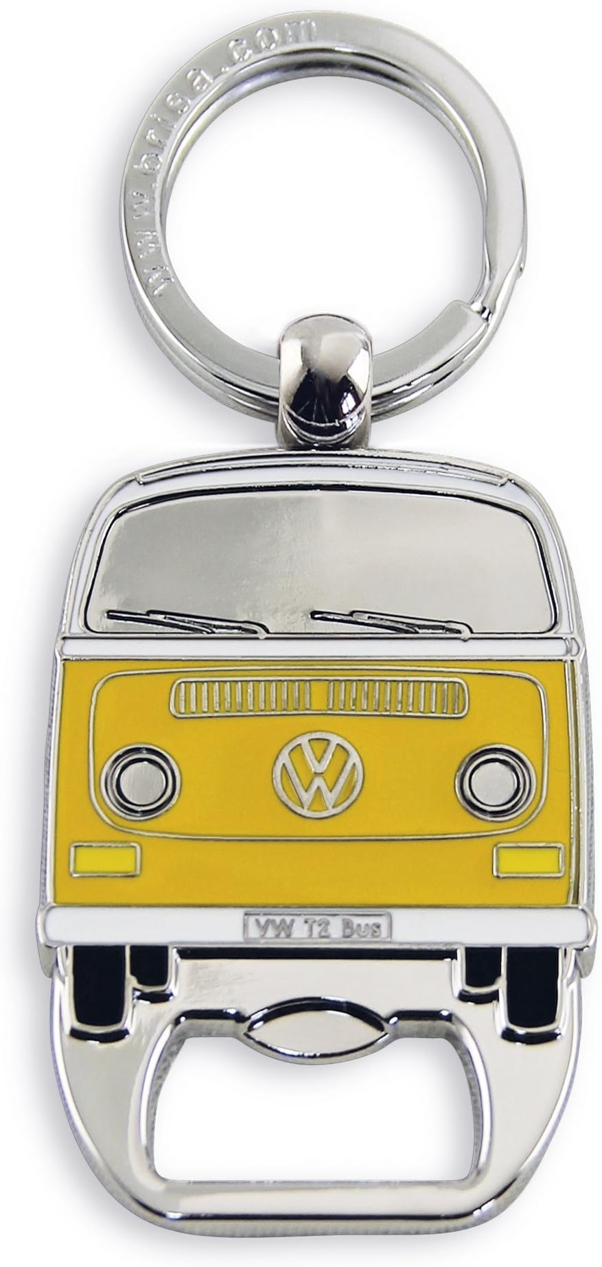BRISA VW Collection - Volkswagen Keyring Keychain Accessory Keyholder with Bottle Opener