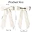 2PCS Silky Satin Hair Bows Hair Clip Light Beige Hair Ribbon Ponytail Holder Accessories Slides Metal Clips Hair Bow for Women Girls Toddlers Teens Kids