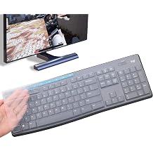 Keyboard Skin for Logitech MK275 MK295 MK270 Wireless Keyboard Logitech MK200 MK260 K200 K260 K270 Keyboard Not Fit Other Keyboard Models
