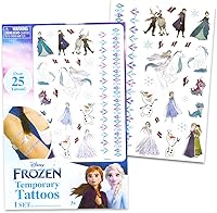 Vista 4 de Disney Frozen School Stationery Set – Incluye una carpeta de cartera, cuaderno, borrador, sacapuntas, lápiz, tatuajes y más Suministros de regreso