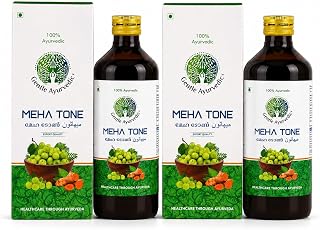 Meha Tone Value Pack, 900ml (450ml x 2 Bottles), Amla, Guduchi, Turmeric and Jamun, Improves Digestion