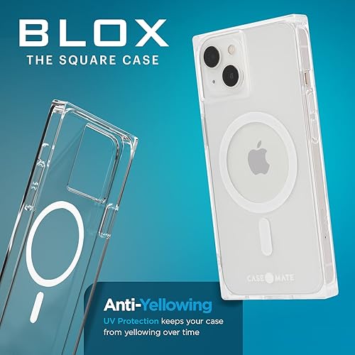 Miniatura 6 de Case-Mate BLOX - Funda para iPhone 13 Pro, transparente protección contra caídas de 10 pies compatible con MagSafe Funda magnética para iPhone 13