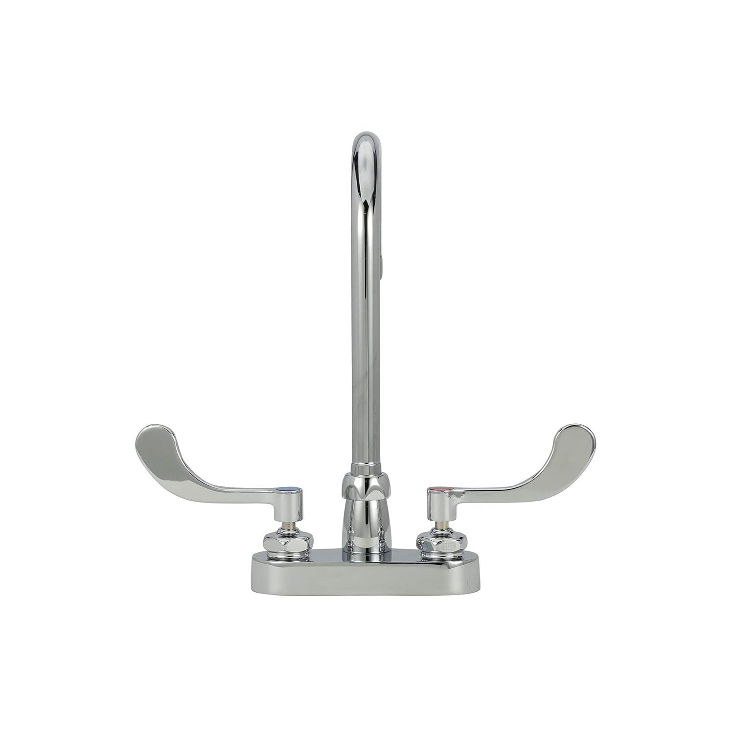Zurn Z812B4-XL Centerset with 5-3/8" Gooseneck and 4" Wrist Blade Handles: Bathroom Sink Faucets: Tools & Home Improvement