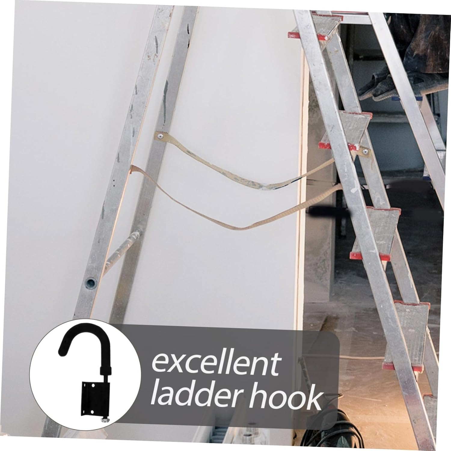 2pcs Extension Ladder Roof Hook Ladder Hook for Wall Roof Rack Heavy Duty