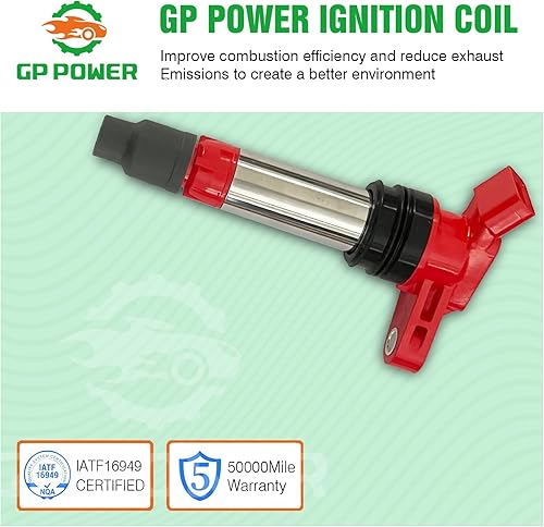 Miniatura 6 de GP POWER Paquete de bobinas de encendido 30684245 306842450 LR002954 UF-594 UF594 C1723 6G9N-12A366 099700-1070 Juego de 6 compatibles con Land