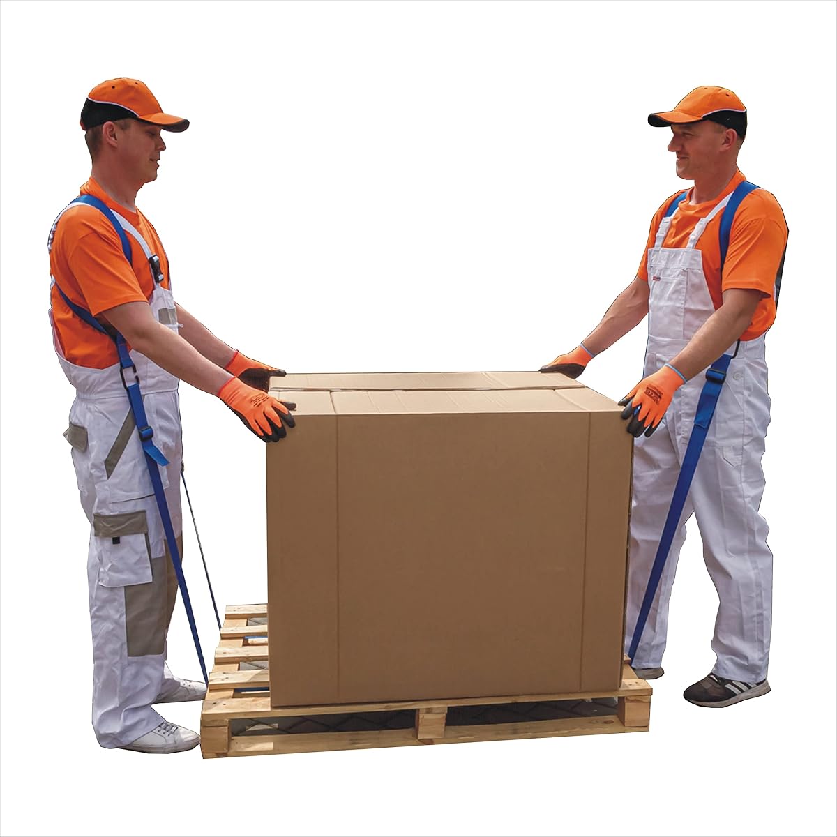 SafeCore lifting straps for movers, heavy duty furniture lifting straps for 2 people, adjustable 3.5 m harness system up to 450 kg for moving heavy furniture and appliances