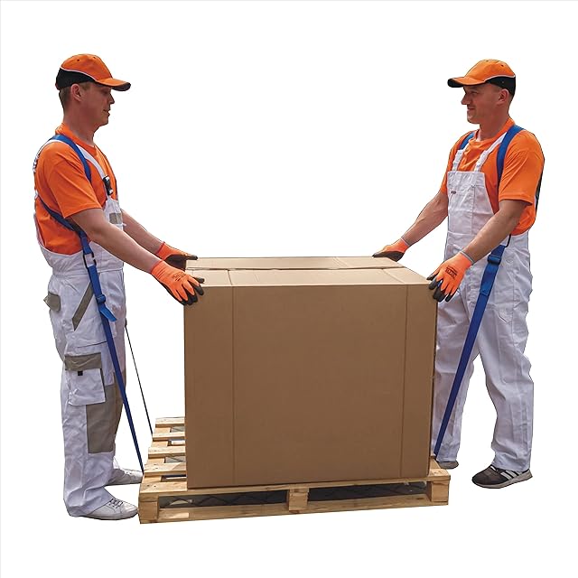 SafeCore straps for carrying, lifting, carrying  2 people, up to 500 kg, harness system, multifunctional movable straps for heavy objects, goods, furniture  protect the back