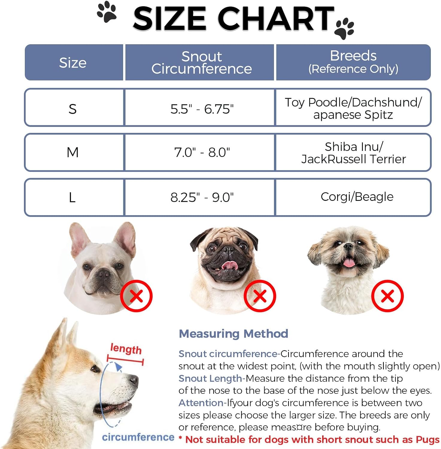 NACOCO Anti Bite Dog Muzzle - Dog Soft Mouth Rhino with Adjustable Strap Covers Breathable Silicone Cage Pet for Biting Chewing Small Medium (Grey Rhino, S) image 5