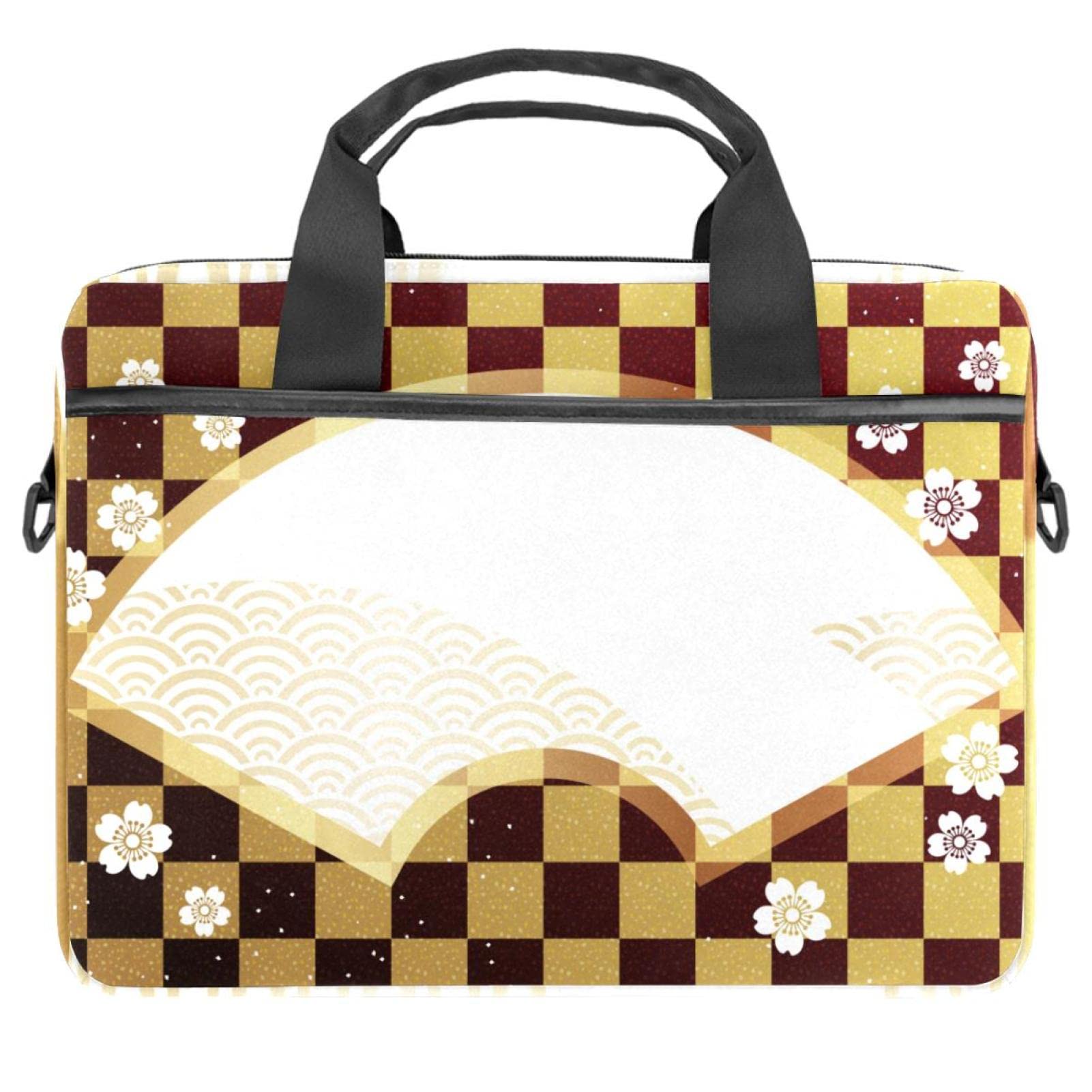 Sac ordinateur portable 14.5 pouces fleurs et papillons - 7