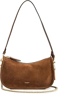 COACH Women's Natural Grain Leather Waverly Bag