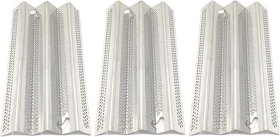 Grill Parts Zone Replacement Stainless Heat Shield for Select Outdoor 30PC, 30NB, 30NCT, 30PCL, 30PCT Gas Models, Set of 3