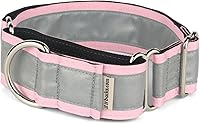 Vista 26 de If It Barks - Collar Martingala reflectante de 1.5 pulgadas con hebilla a presión rápida para perros - Ajustable - Fabricado en Estados Unidos