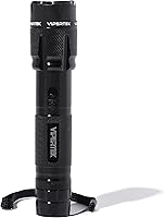 Vista 1 de VIPERTEK VTS-T03 Aluminum Stun Gun for Self Defense Rechargeable with LED Flashlight, Black