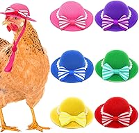 Vista 1 de 6 piezas de sombreros para pollo, sombreros para muñecas, ropa para osos, ropa para peluches, cascos para pollo