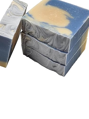 Miniatura 7 de Jabón de leche de cabra de aromaterapia Energía, elaborado con ingredientes vegetales, aceites esenciales, todo natural, 4.5 oz cada uno (Energía)