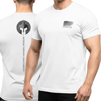 Harcos Classic Men's T-Shirts – Short Sleeve Crew Neck Cotton Blend