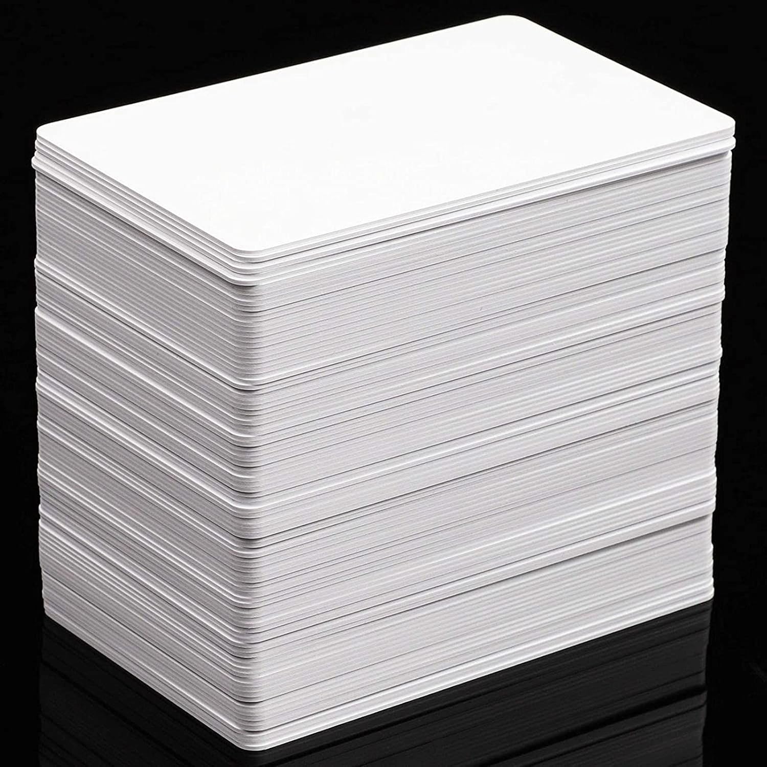 Inkjet Printable Compatible PVC Cards for ID (3.35 x 2.15 in, 100 Pack) : Office Products